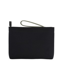CLUTCH BAG WITH LOGO