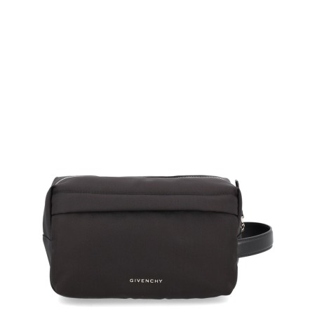 CLUTCH BAG WITH LOGO