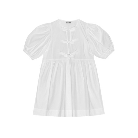 POPLIN MINI DRESS
