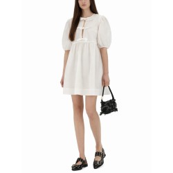 POPLIN MINI DRESS