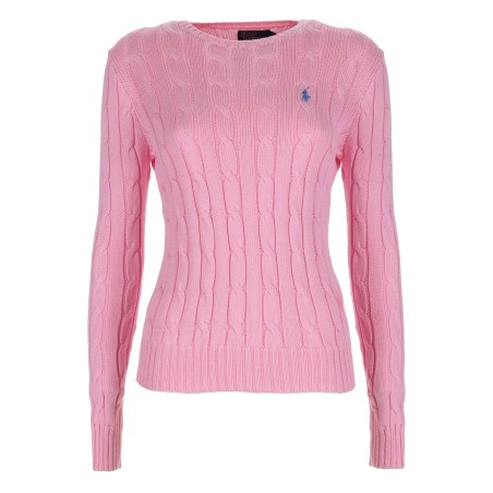 CABLE KNIT WITH LOGO