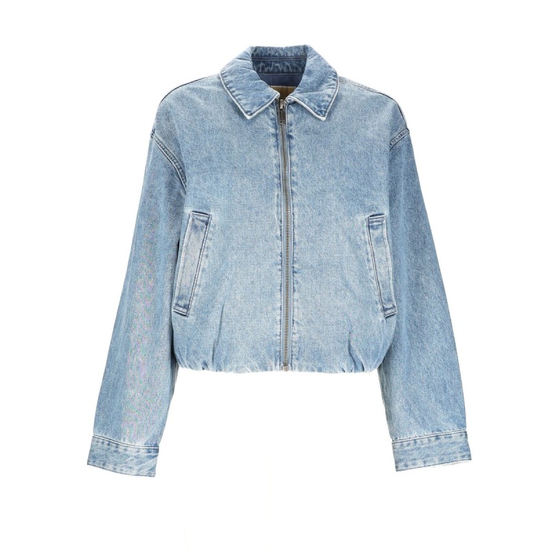 DENIM BOMBER JACKET