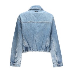 DENIM BOMBER JACKET