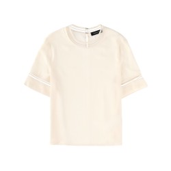 T-SHIRT WITH TRANSPARENT DETAILS