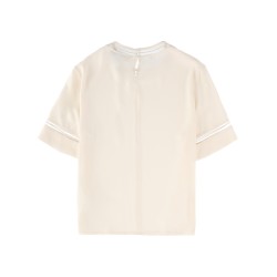 T-SHIRT WITH TRANSPARENT DETAILS