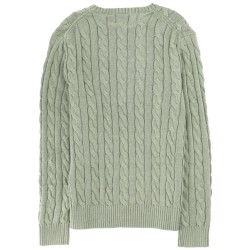 CABLE KNIT WITH LOGO