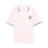 "SLOGAN ROSE" POLO SHIRT