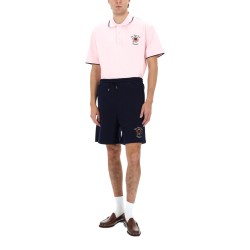 "SLOGAN ROSE" POLO SHIRT