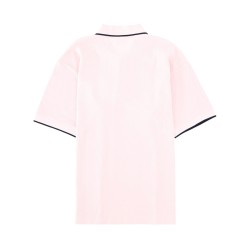 "SLOGAN ROSE" POLO SHIRT