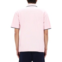 "SLOGAN ROSE" POLO SHIRT