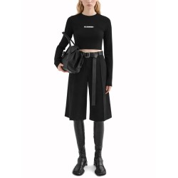 CROPPED TOP WITH LOGO