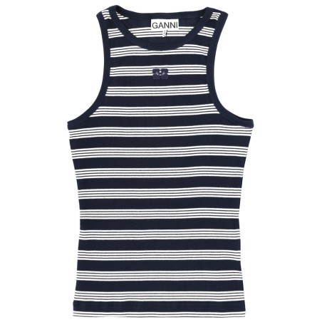 STRIPED SLEEVELESS TOP