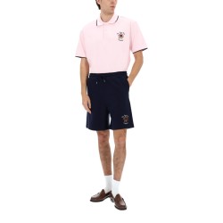 "SLOGAN ROSE" SHORTS