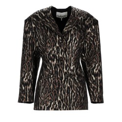 ANIMAL PRINT BLAZER