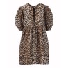 LEOPARD PRINT MINI DRESS