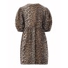 LEOPARD PRINT MINI DRESS