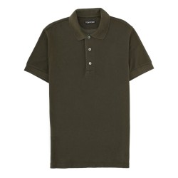 LYOCELL AND COTTON POLO SHIRT