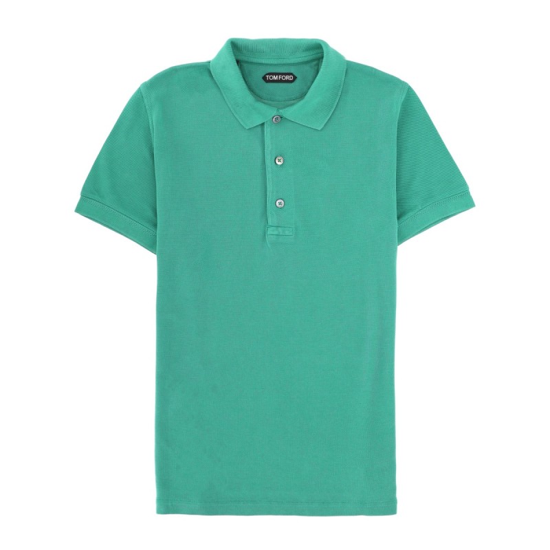 LYOCELL AND COTTON POLO SHIRT