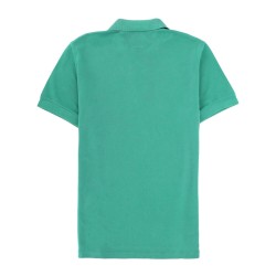 LYOCELL AND COTTON POLO SHIRT