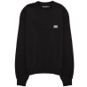 SWEATSHIRT WITH LOGO PATCH