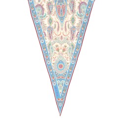 SCARF WITH PAISLEY PATTERN