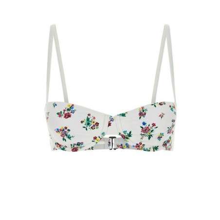 FLORAL PRINT BIKINI TOP