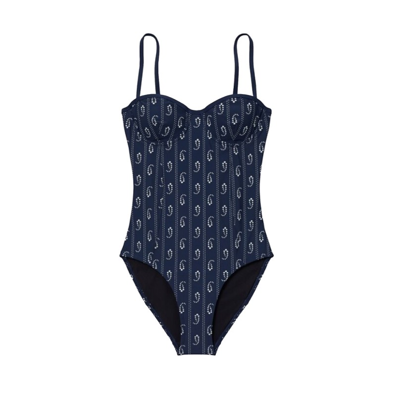 ONE PIECE SWIMSUIT WITH "PAISLEY" PRINT