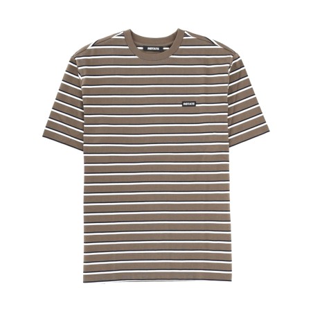 STRIPED LOGO T-SHIRT