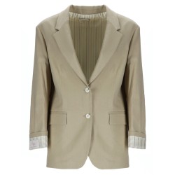 LINEN BLEND BLAZER