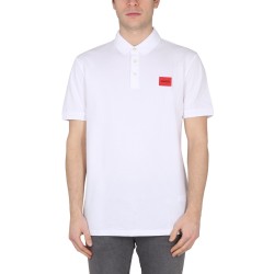 POLO WITH LOGO PATCH