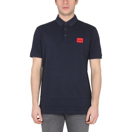 POLO WITH LOGO PATCH