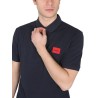 POLO WITH LOGO PATCH