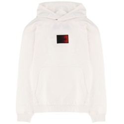 SWEATSHIRT WITH LOGO PATCH