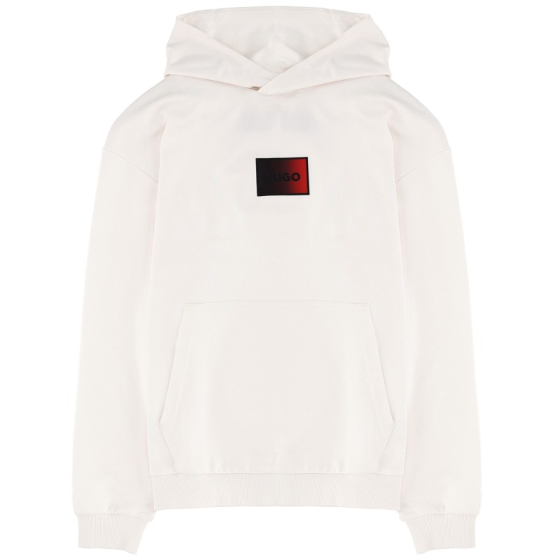 SWEATSHIRT WITH LOGO PATCH