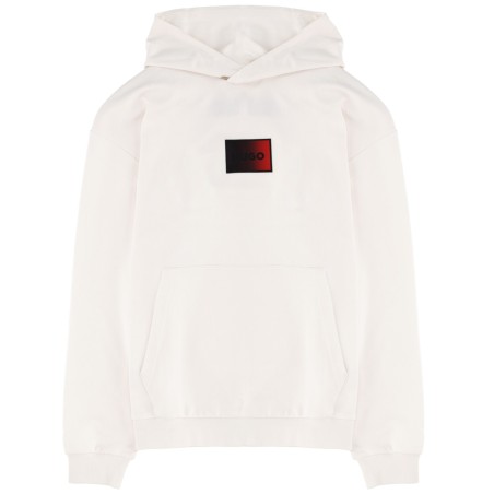 SWEATSHIRT WITH LOGO PATCH