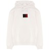 SWEATSHIRT WITH LOGO PATCH