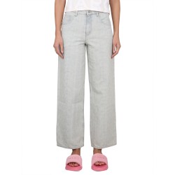 MONOGRAM DENIM JEANS