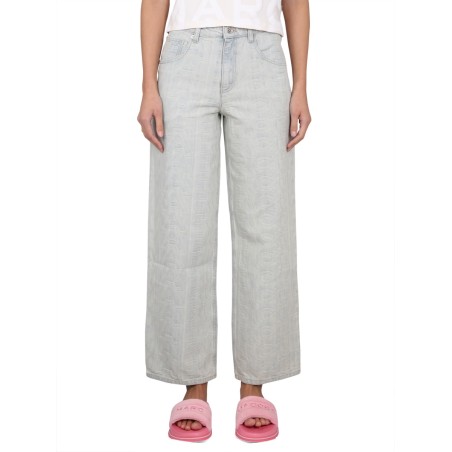 MONOGRAM DENIM JEANS