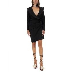 SCULPTURAL MINI DRESS