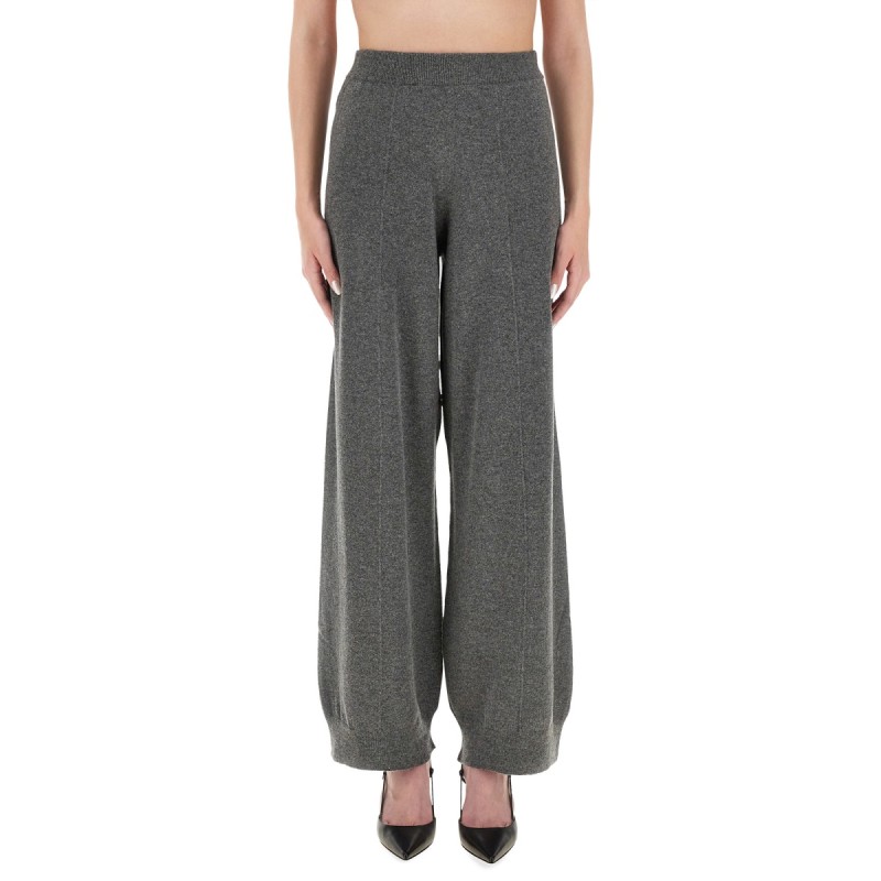 WOOL, SILK AND CASHMERE PANTS