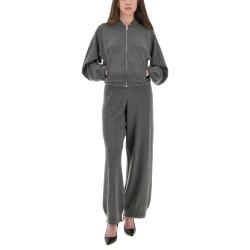 WOOL, SILK AND CASHMERE PANTS