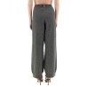 WOOL, SILK AND CASHMERE PANTS