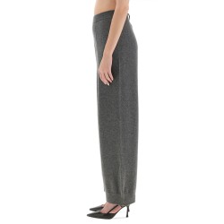 WOOL, SILK AND CASHMERE PANTS