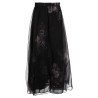 "HYPNOTIC" MAXI SKIRT