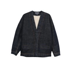 DENIM CARDIGAN "DE-NIMES"
