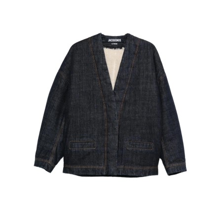 DENIM CARDIGAN "DE-NIMES"