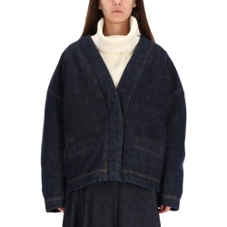 DENIM CARDIGAN "DE-NIMES"