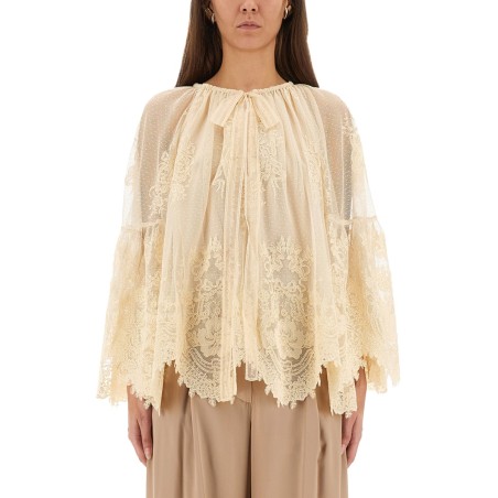 "HYPNOTIC" LACE BLOUSE