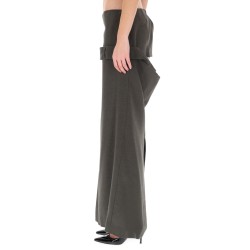 DECONSTRUCTED SKIRT WITH MARTINGALE DETAIL