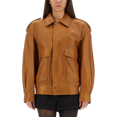 OVERSIZED LEATHER JACKET